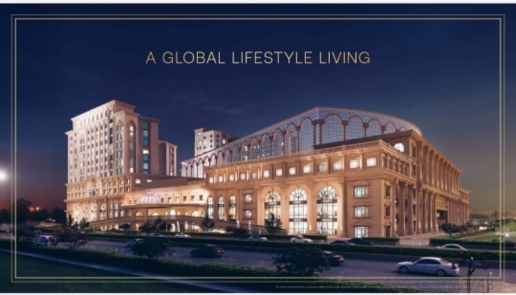 Exterior View, omaxe-world-street Commercial Shop 1000 Sq.Ft. In Sector 79 Faridabad 8327201