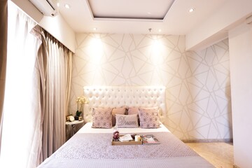 Bedroom in 3 BHK Apartment at Lakhani Empire Dynasty, Panch Pakhadi – for Sale