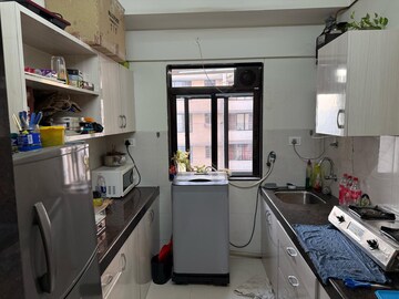 Kitchen in 1 BHK Apartment at Crystal Armus, Chembur – for Rent