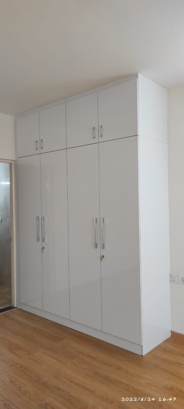 Bathroom in 2 BHK Apartment at Mantri Lithos, Thanisandra – for Rent