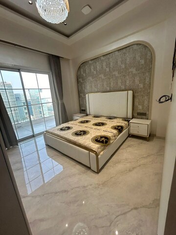 Living Room in 3 BHK Apartment at Indiabulls Sky Forest, Lower Parel – for Rent