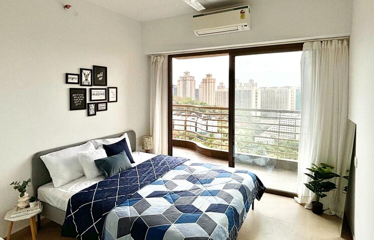 Master Bedroom, kanakia-silicon-valley 3 Bedroom 1421 Sq.Ft. Apartment In Powai Mumbai 8327434