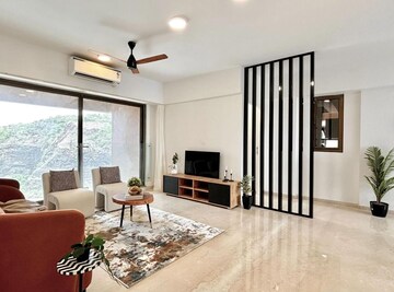 Living Room in 3 BHK Apartment at Kanakia Silicon Valley, Powai – for Sale