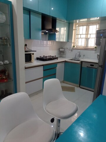 Bathroom in 2 BHK Apartment at United Blossom, Doddabanahalli – for Rent