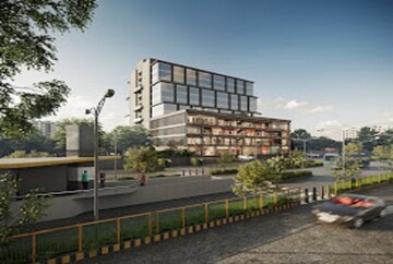  Showroom – Exterior View View at Ambli Road - for Rent