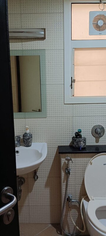 Bathroom in 3 BHK Apartment at Sobha City Mykonos, Thanisandra Main Road – for Rent