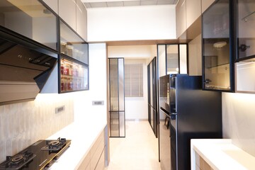 Kitchen in 2 BHK Apartment at Delta Greenville, Owale – for Sale