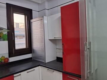 Kitchen in 3 BHK Builder Floor at Greater Kailash I – for Rent