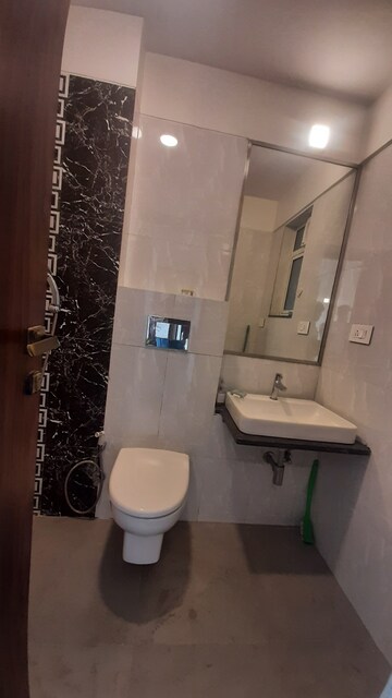 Bathroom in 1 RK Apartment at Vasundhara CHS Gokuldham, Gokuldham Colony – for Rent