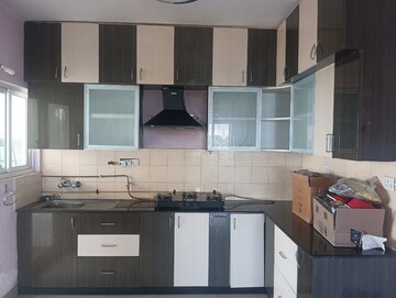 Kitchen in 2 BHK Apartment at Golden Palm Enclave, Hennur Road – for Rent