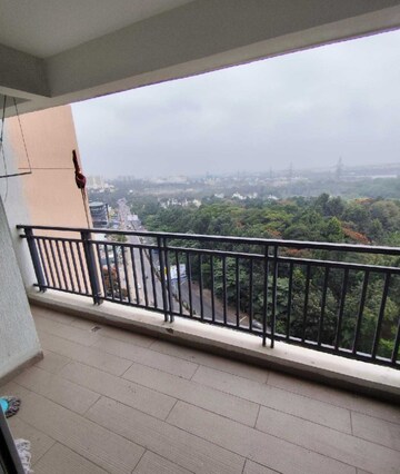 Balcony in 3 BHK Apartment at DSR RR Avenues, Yelahanka – for Rent