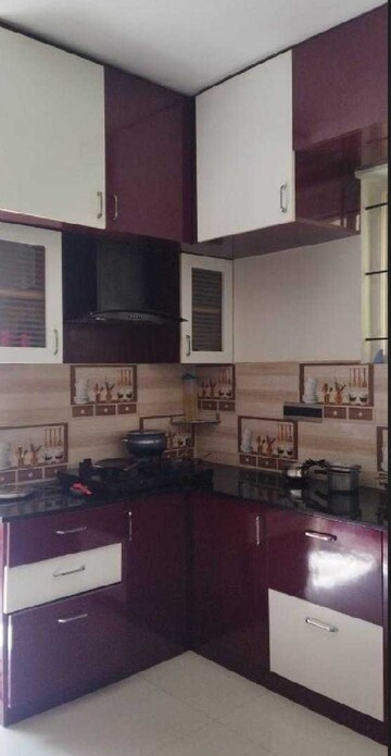 Kitchen in 2 BHK Apartment at Navanaami Platina, Agrahara Badavane – for Rent