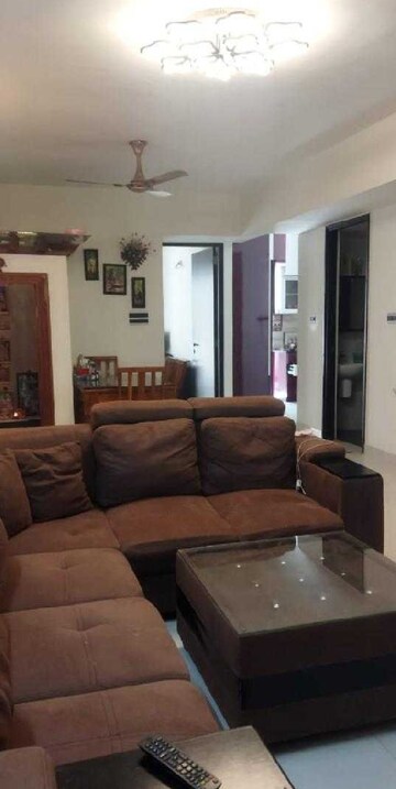 Living Room in 2 BHK Apartment at Navanaami Platina, Agrahara Badavane – for Rent