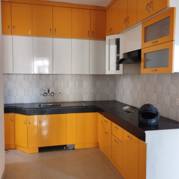 Kitchen in 3 BHK Apartment at Aditya City Apartments, Shahpur Bamheta – for Rent