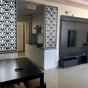 Living Room in 2.5 BHK Apartment at Prateek Laurel, Sector 120 – for Rent