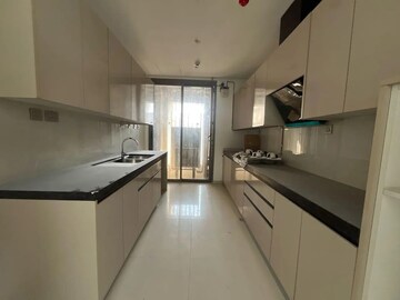 Kitchen in 4 BHK Apartment at Rustomjee Crown, Prabhadevi – for Rent