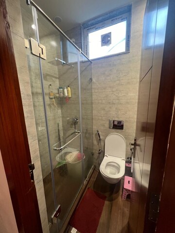 Bathroom in 3 BHK Builder Floor at Chittaranjan Park – for Sale