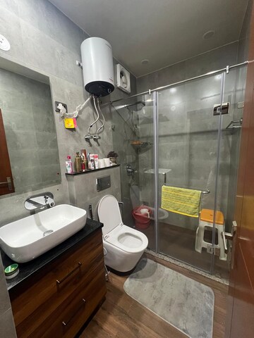 Bathroom in 3 BHK Builder Floor at Chittaranjan Park – for Sale