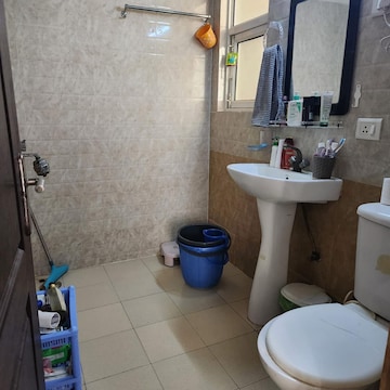 Bathroom in 2.5 BHK Apartment at Prateek Laurel, Sector 120 – for Rent