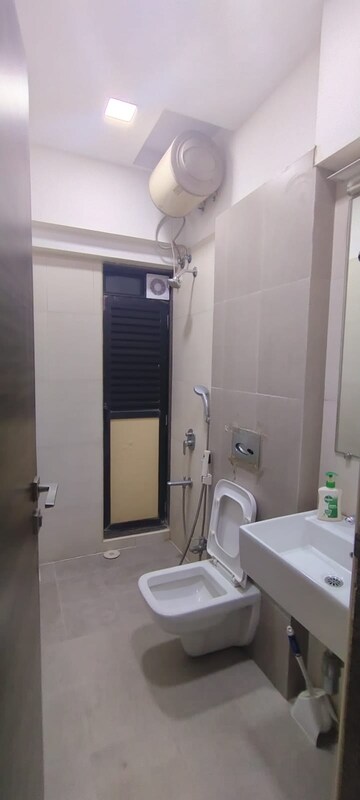 Bathroom in 2 BHK Apartment at Kanakia Rainforest, Andheri East – for Rent
