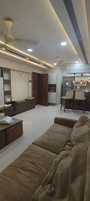 Living Room in 2 BHK Apartment at Kanakia Rainforest, Andheri East – for Rent