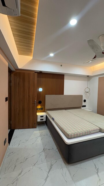 Bedroom in 4 BHK Apartment at Chandra Panorama, Sushant Golf City – for Rent