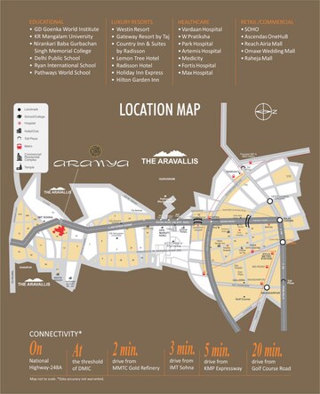 Master Plan in  Plot at Raheja Aranya, Sohna Sector 14 – for Sale