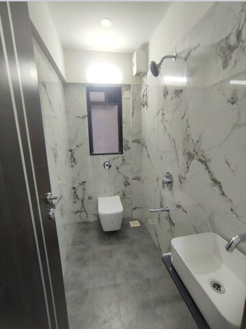 Bathroom in 2 BHK Apartment at Chandak Nishchay, Borivali East – for Sale