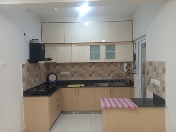 Kitchen in 3 BHK Apartment at Puravankara Silversands, Mundhwa – for Rent