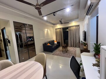 Living Room in 2 BHK Apartment at Lodha Grandezza, Wagle Industrial Estate – for Sale