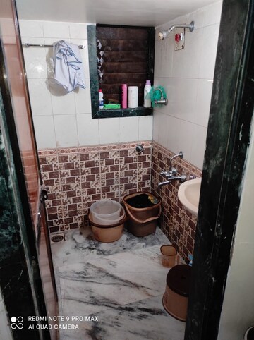 Bathroom in 1 BHK Apartment at Sagar CHS Kurla West, Kurla West – for Rent