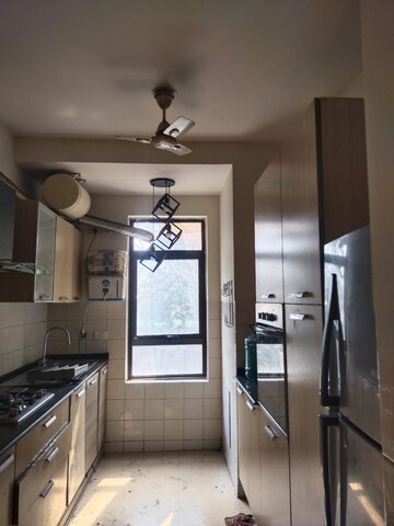 Kitchen in 3 BHK Apartment at Unitech Fresco, Sector 50 – for Rent
