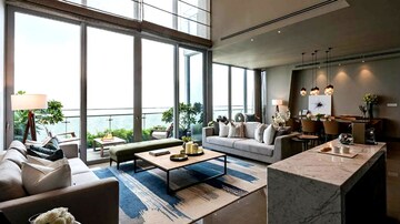 Kitchen in 3 BHK Apartment at L&T Crescent Bay T2, Parel – for Sale