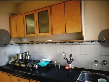 Kitchen in 1 BHK Apartment at Neelsidhi Neelkanth Valley, Dhokali – for Rent
