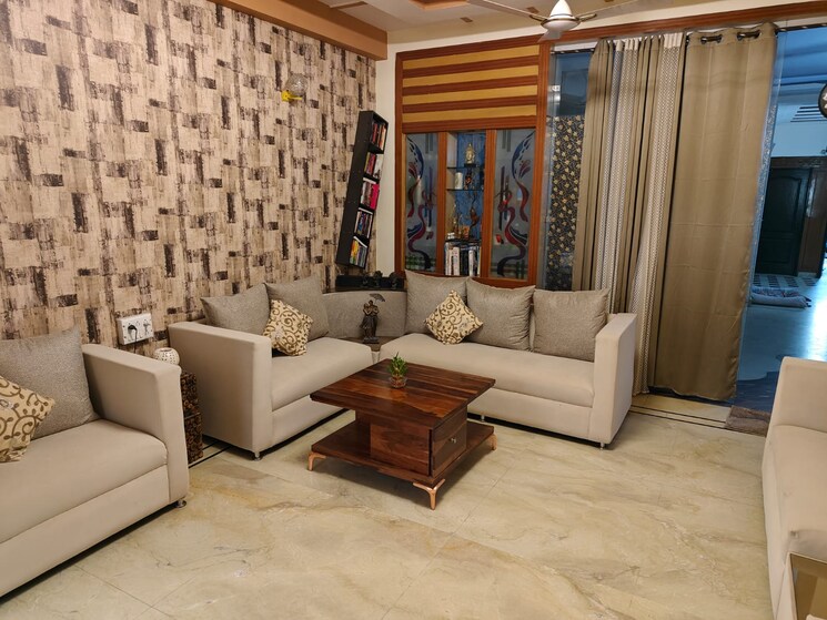 Living Room, chander nagar 4 Bedroom 3150 Sq.Ft. Builder Floor In Chander Nagar Ghaziabad 8329202