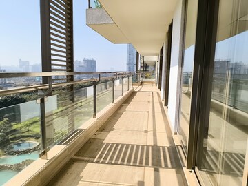 Balcony in 3.5 BHK Apartment at M3M Golf Estate, Sector 65 – for Rent
