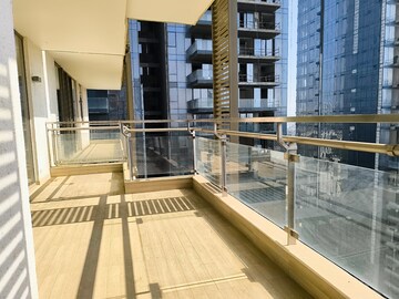 Balcony in 3.5 BHK Apartment at M3M Golf Estate, Sector 65 – for Rent