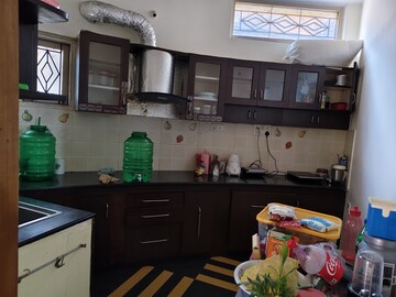 Kitchen in 2 BHK Builder Floor at Halasuru – for Rent