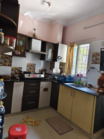 Kitchen in 3 BHK Builder Floor at Halasuru – for Rent