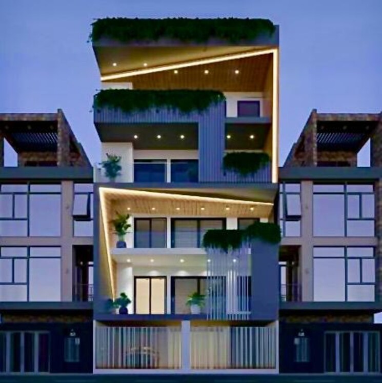 Exterior View, ss-southend-floors 3 Bedroom 180 Sq.Yd. Builder Floor In South City 2 Gurgaon 8329259