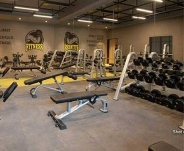 Gym in 2 BHK Apartment at Lodha Amara New Tower, Kolshet Industrial Area – for Rent