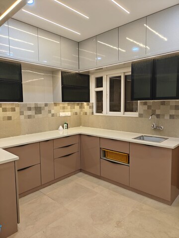 Kitchen in 3 BHK Apartment at Prestige High Fields, Gachibowli – for Sale