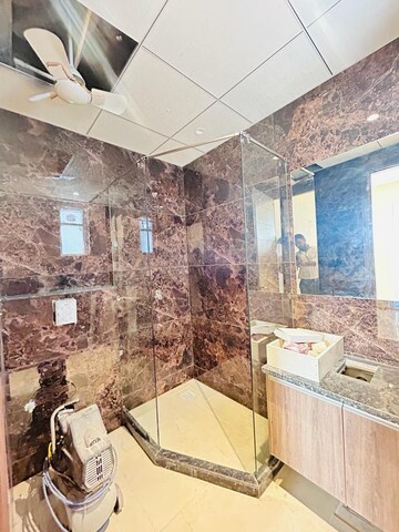 Bathroom in 4 BHK Builder Floor at Ansal API Esencia, Sector 67 – for Sale