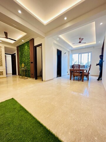 Living Room in 4 BHK Builder Floor at Ansal API Esencia, Sector 67 – for Sale