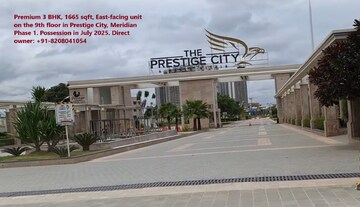3 BHK Apartment – Exterior View View at Meridian Park At The Prestige City, Sarjapur Road - for Sale