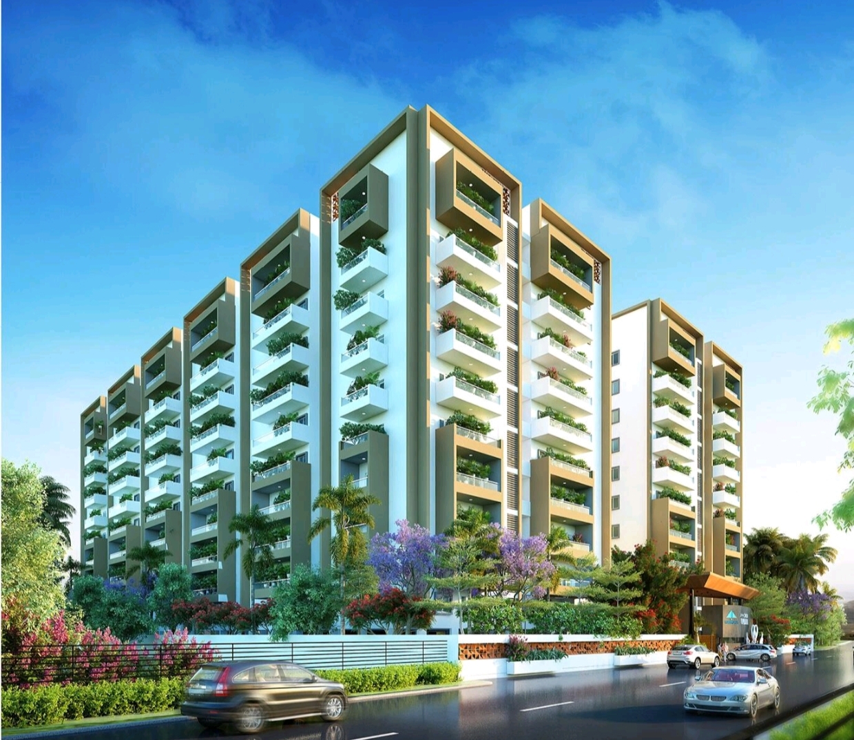3 BHK + Pooja Room Apartment For Sale in Hariharas Sri Sai Viradhya