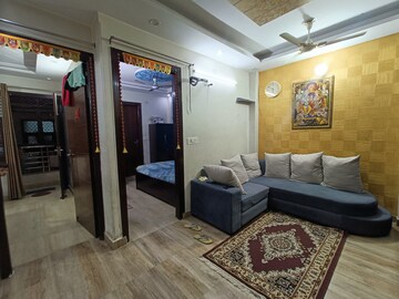 Living Room in 3 BHK Builder Floor at Uttam Nagar West – for Sale