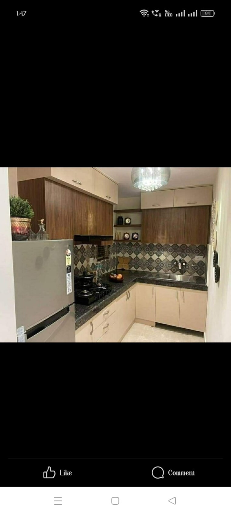 Kitchen, jms-the-nation 3.5 Bedroom 1745 Sq.Ft. Apartment In Sector 95 Gurgaon 8329338