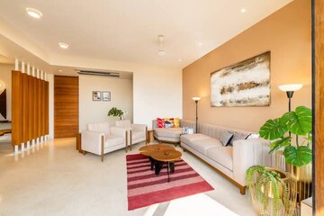 Living Room in 3 BHK Apartment at Juhu Gulmohar CHS, Vile Parle West – for Rent