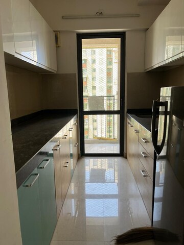 Kitchen in 1 BHK Apartment at Lodha Palava City Lakeshore Greens, Dombivli East – for Rent